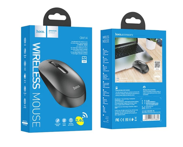 Wireless Mouse w/ Nano Receiver (GM14)