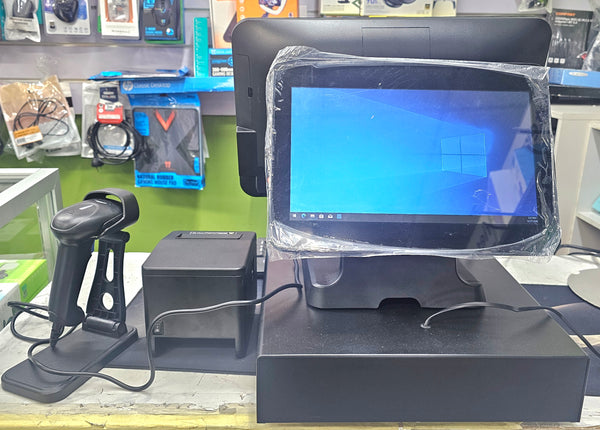 Brand New Touch screen.  All in one Double Screen POS(point of Sale) system / Cash register with Printer and Scanner $1399