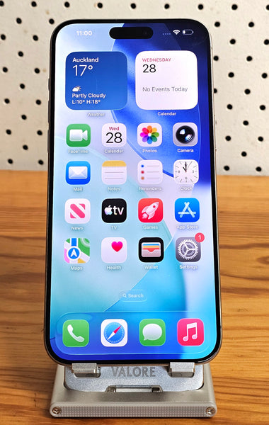 Apple iPhone 15 Pro Max Pre-owned phone, 256GB, Natural Titanium, $1149