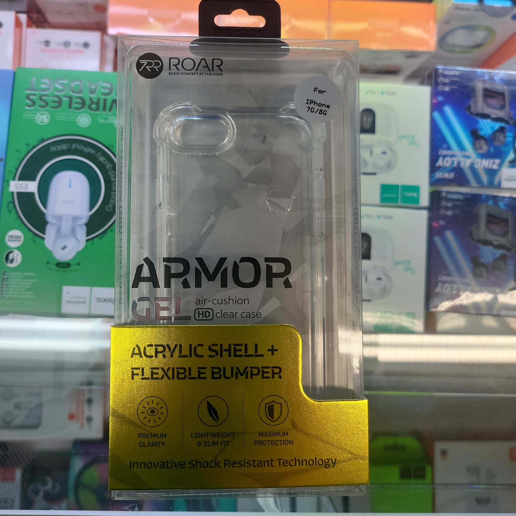 Iphone 8 case and glass screen protector