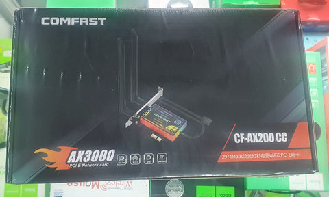 Comfast AX300 2974Mbps Wifi6 PCI-E  Desktop WiFi and Bluetooth adapter, PCI-E