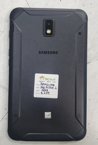 Samsung Tab Active 2, 16GB   Preowned TAb