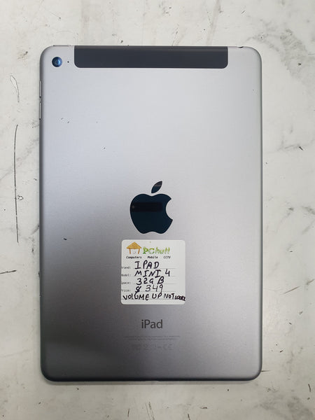 Apple iPad Mini 4 A1550 32GB, Cellular, Preowned iPad