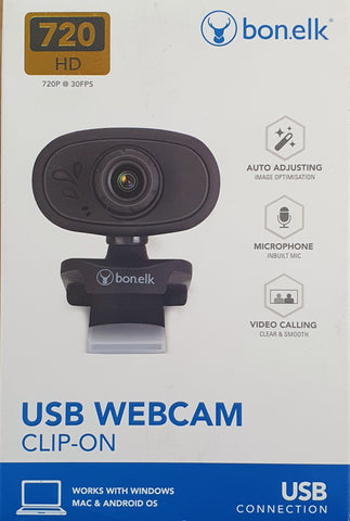 Bonelk 720p HD USB Webcam