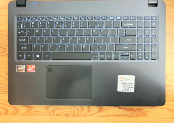 Acer Aspire AMD Ryzen 5 256GB SSD/8GB RAM, Pre-owned Laptop