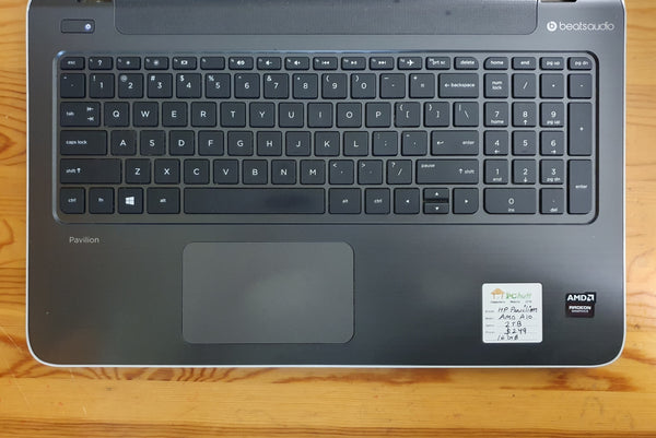 HP Pavilion Notebook AMD-10 with Radeon(tm) HD Graphics, 16GB RAM/2TB HDD, Pre-owned Laptop