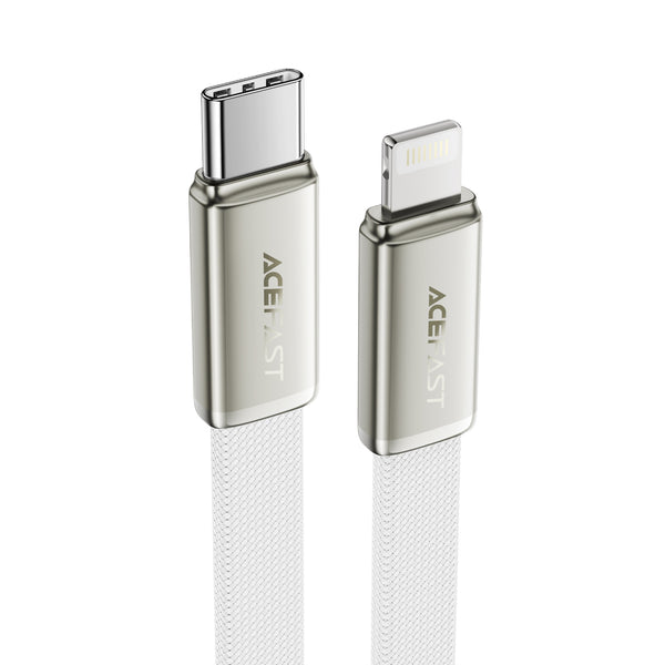 AceFast Ultra-Thin Flat Nylon Braided Fast Charging Cable (C24)