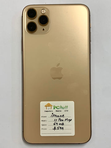 Apple iPhone 11 Pro Max 64GB, Pre-owned Phone
