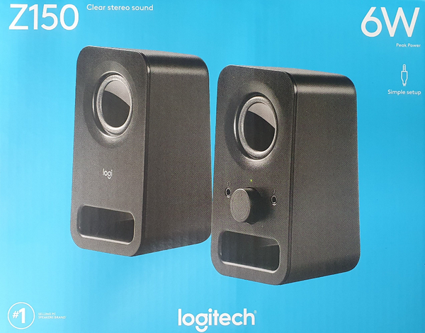 Logitech Z150 Computer Speakers - Midnight Black
