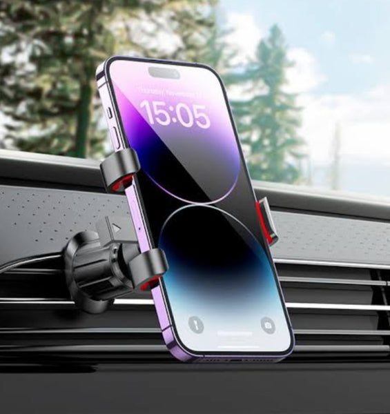 Hoco Sturdy-Hold Air Vent Car Mount Phone Holder with Hook-Locking (H21)