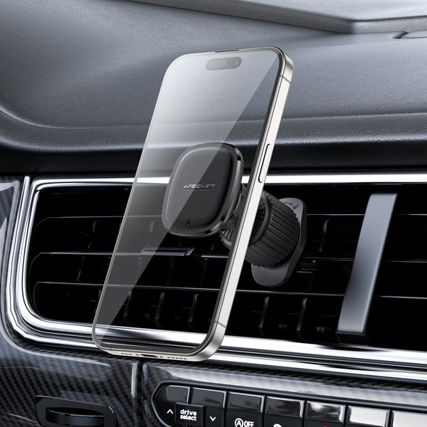AceFast Magnetic Air Vent Phone Holder w/ Strong Magnet, Hook Locking (D34)