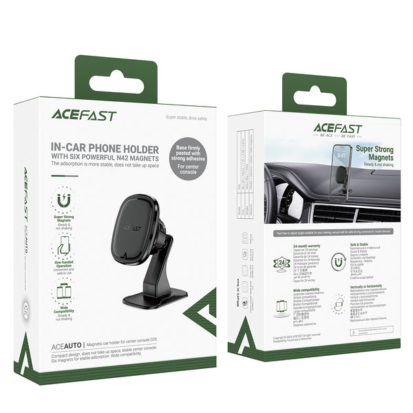 AceFast Magnetic Dashboard Phone Holder w/ Strong Magnet (D35)