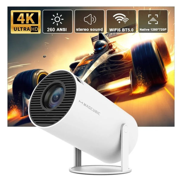 HY300 Pro Portable Projector, Brand New