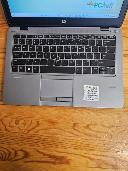 HP EliteBook 820 12.5" inch Core i5-5200U 512GB HDD/6GB RAM, Pre-owned Laptop