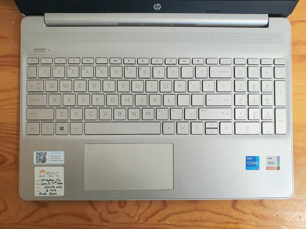 HP Laptop 15s Core i5 11th Gen. 256GB SSD, Pre-owned Laptop