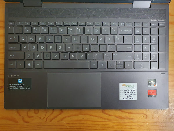 HP Envy X360 Convertable AMD Ryzen 5, Non Touch Screen, Pre-owned Laptop