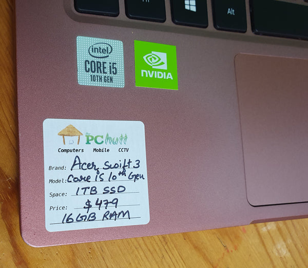Acer Swift 3, i5 10th Generation, 1TB SSD, 16GB, 1TB, Pre-owned Laptop
