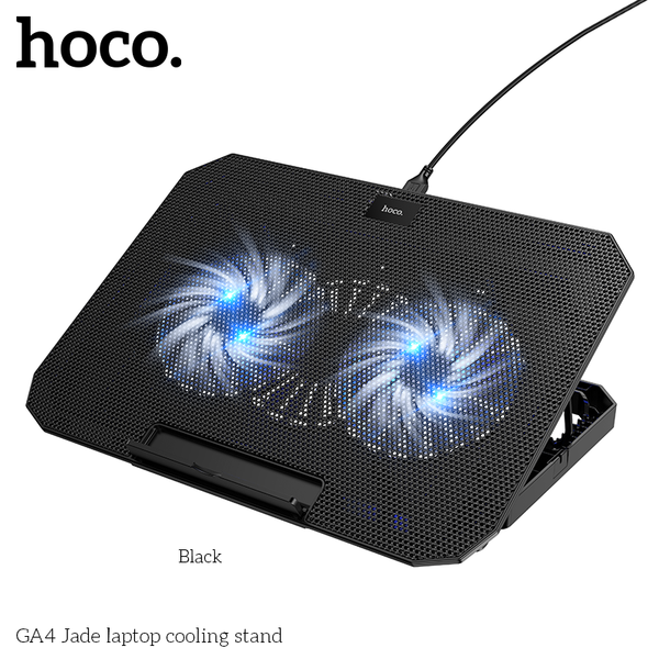 HOCO GA4 Jade Cooling Stand for 12-17 inch Laptop, Brand New
