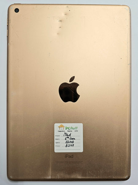 Apple iPad 6th Generation 32GB, Pre-owned iPad
