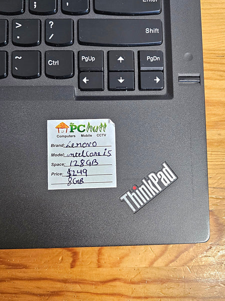 Lenovo 14" inch Laptop intel(R) Core(TM) i5 128GB SSD, Pre-owned Laptop