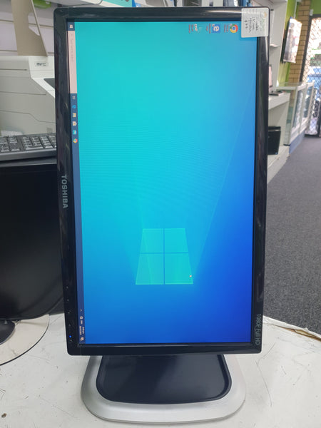 Toshiba 1080 Full HD 23" inch VGA Port Monitor, Pre-owned