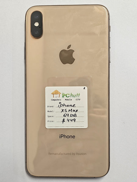 Apple iPhone XS Max 64GB, Refurbished Phone