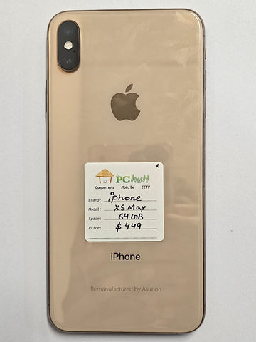 Apple iPhone XS Max 64GB, Refurbished Phone