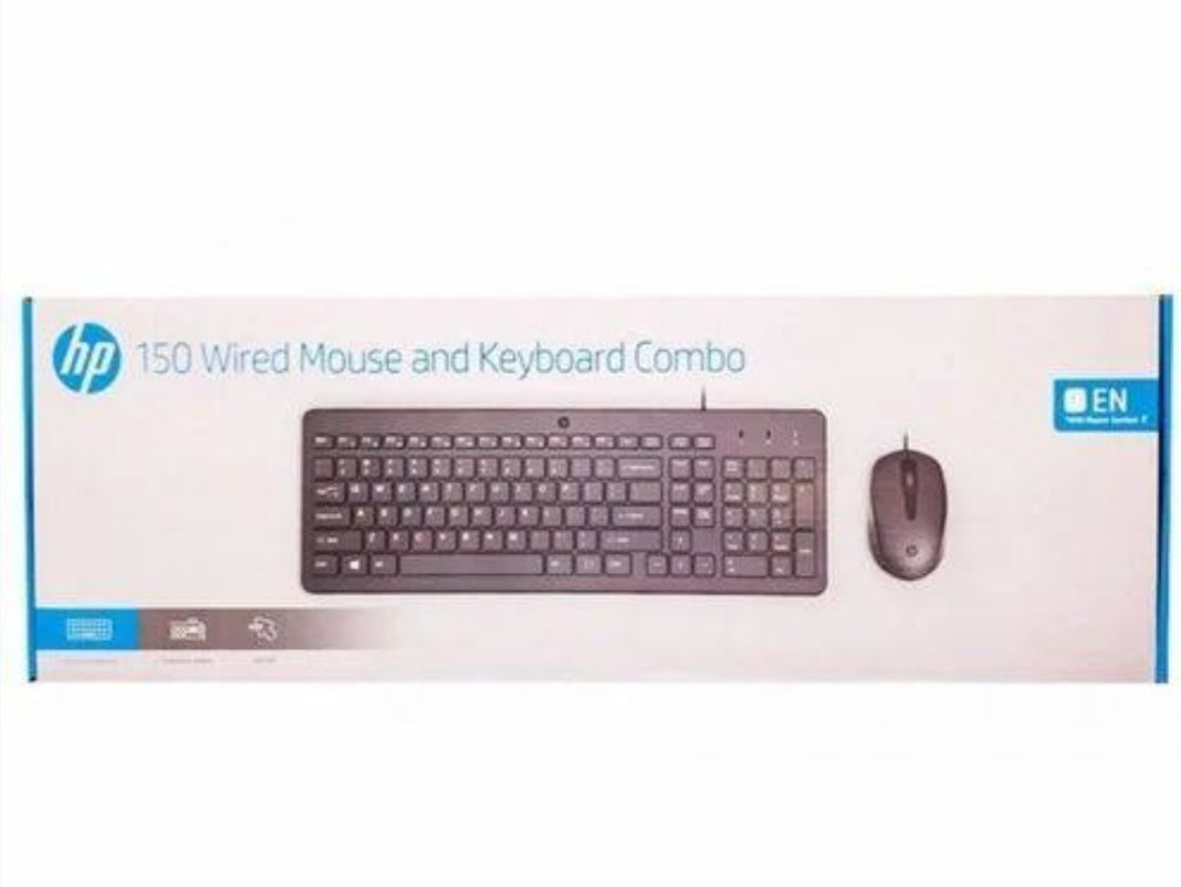 HP Wired Mouse and Keyboard Combo
