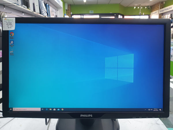 Philips 1080 Full HD 23" inch VGA Port Monitor, Pre-owned