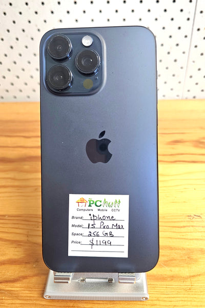 Apple iPhone 15 Pro max Pre-owned phone, 256GB