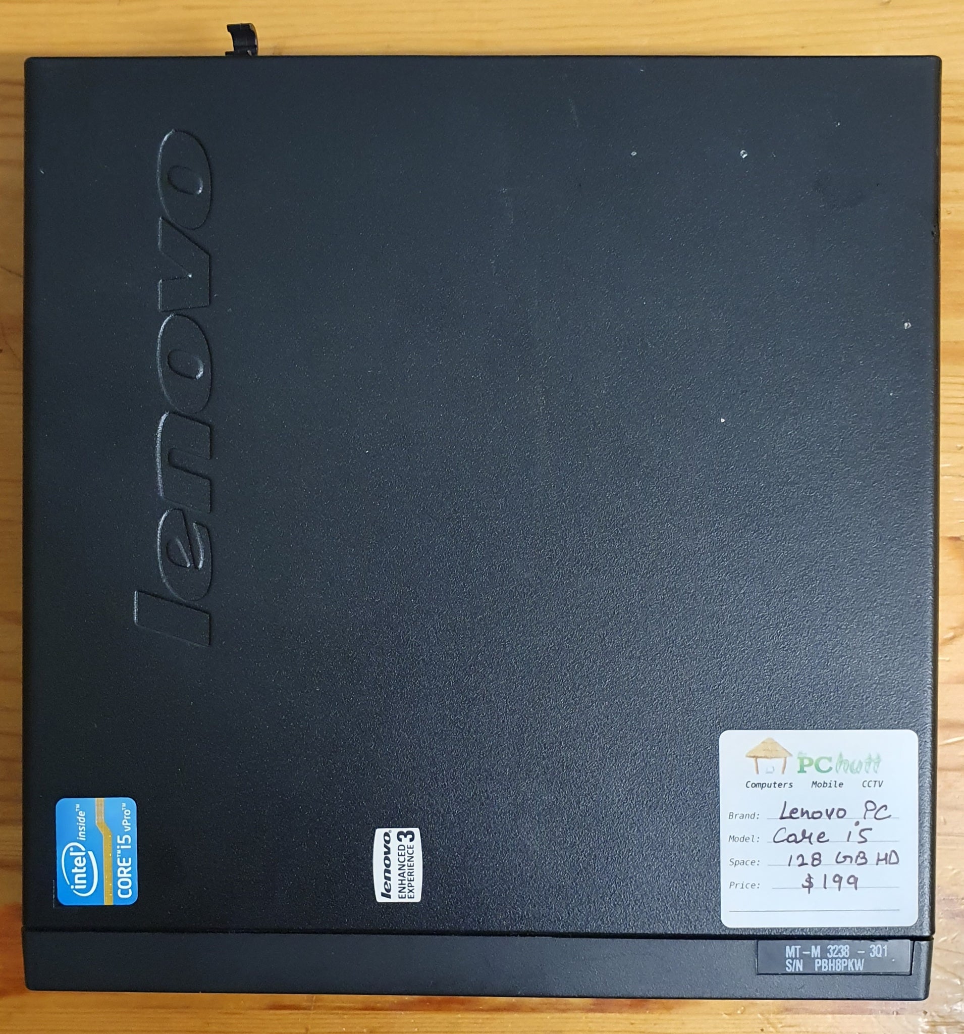Lenovo Mini Desktop PC Core i5 128GB HD, Pre-owned