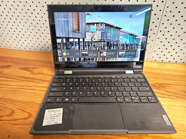 Lenovo x360 Pre-owned laptop, 58 GB