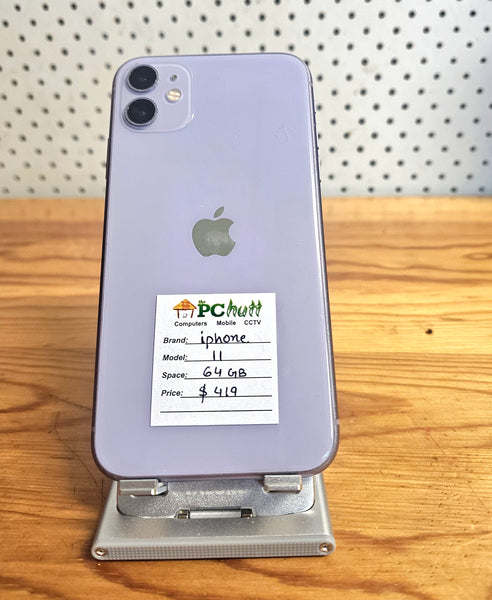 Apple iPhone 11 Pre-owned phone, 64 GB