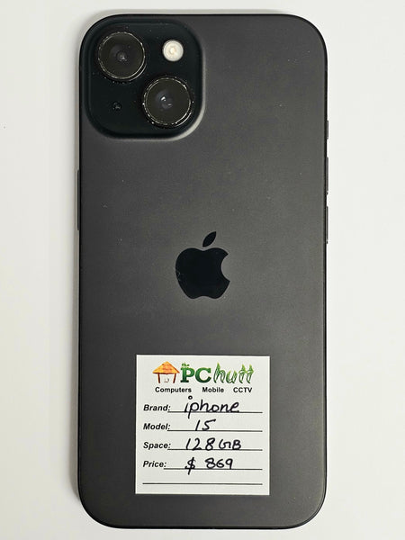 Apple iPhone 15 128GB, Pre-owned Phone