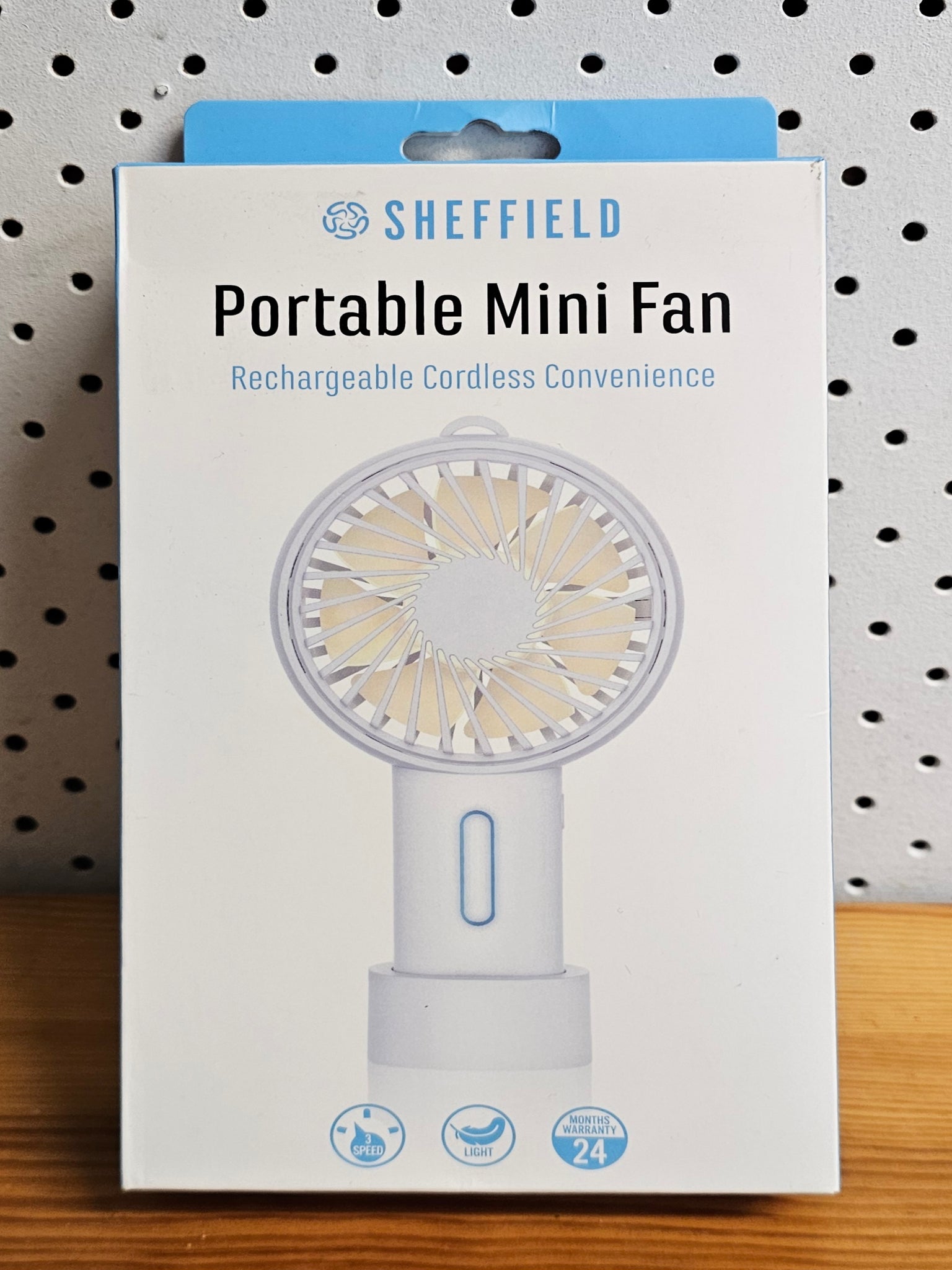 Sheffield Portable Rechargeable Mini Fan