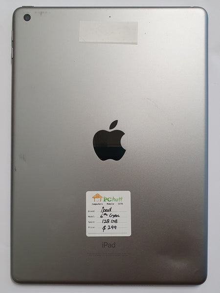 Apple iPad 6th Generation 128GB, Pre-owned iPad
