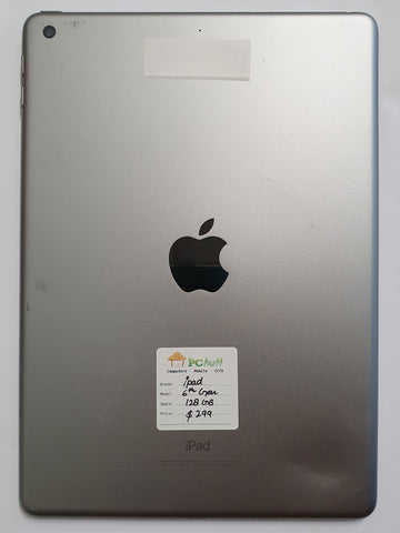 Apple iPad 6th Generation 128GB, Pre-owned iPad