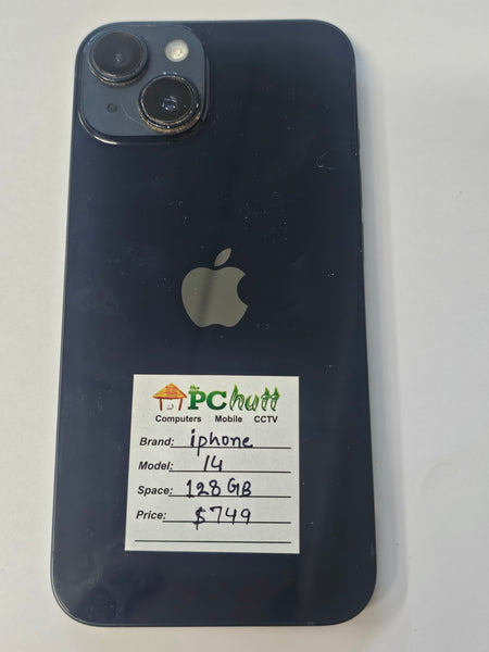 Apple iPhone 14 Pre-owned phone, 128 GB