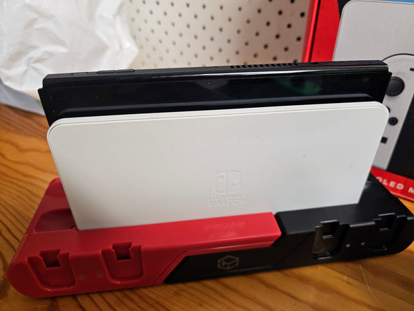Nintendo Switch OLED Model Console White with Free MarioKart Deluxe Game Special Edition