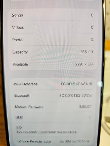 Iphone 15 Pro Max Preowned Phone 256gb Natural Titanium