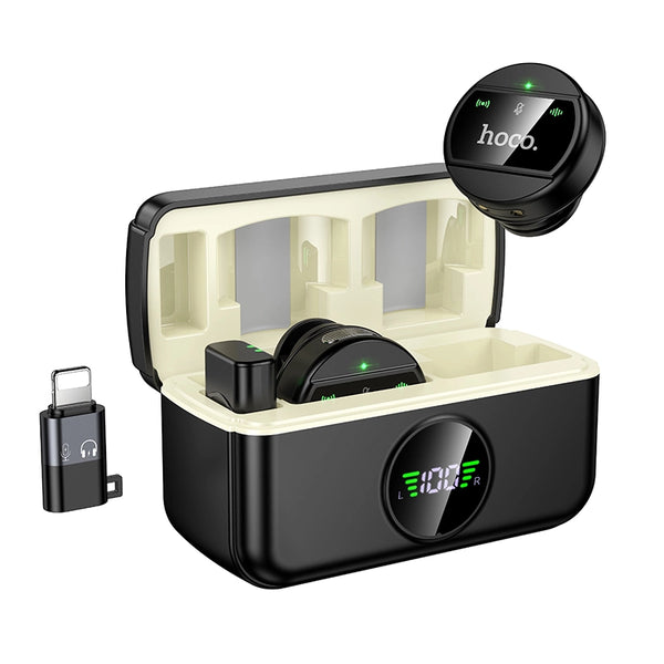 HOCO Dual Wireless Mic, Brand New