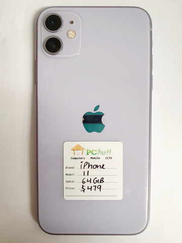 Apple iPhone 11 64GB, Refurbished Phone