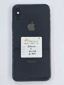 Apple iPhone X 64GB, Refurbished Phone