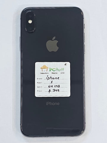 Apple iPhone X 64GB, Refurbished Phone