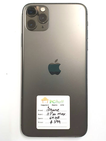 Apple iPhone 11 Pro Max 64GB, Pre-owned Phone