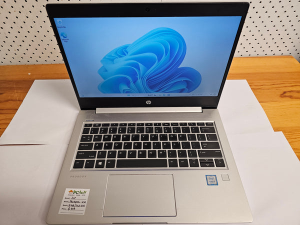 HP ProBook G6 PreOwned Laptop i5, 8gb Ram, SSD 256gb