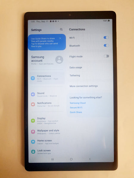 Samsung A7 Lite 32GB, Pre-owned Tablet