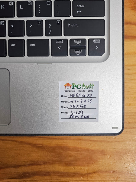 HP Elite X2 1012 G1 12" inch Core m7 vPro 256GB SSD/8GB RAM, Pre-owned Laptop