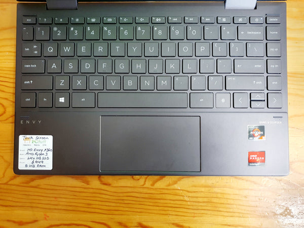 HP ENVY X360, 240GB SSD/8GB RAM, Pre-owned Laptop