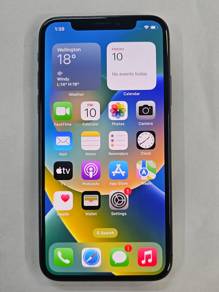 Apple iPhone X 64GB, Refurbished Phone